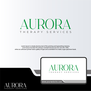 Logo Design by sengkuat for Aurora Therapy Services | Design: #34728156