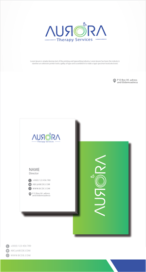 Logo Design by zebronicgraphic for Aurora Therapy Services | Design: #34723193