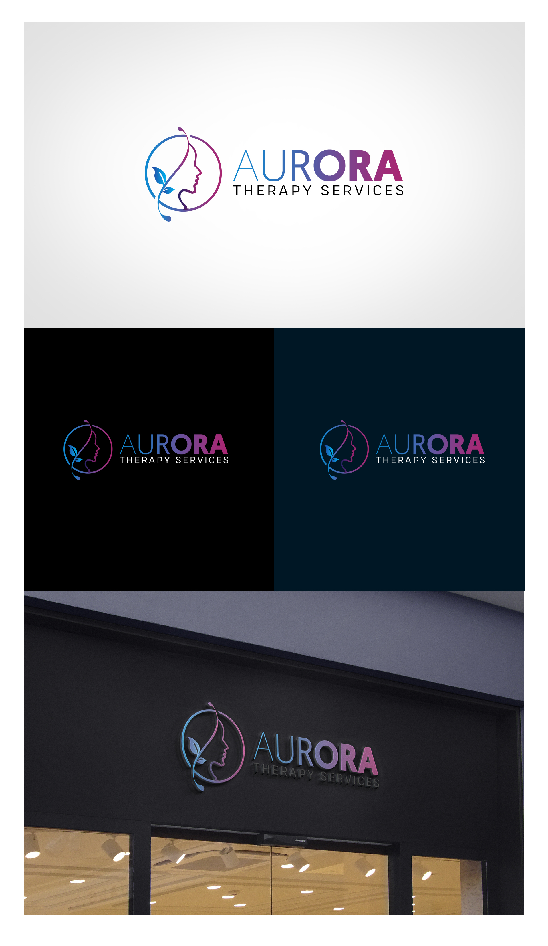 Logo Design by InduPS for Aurora Therapy Services | Design #34756940