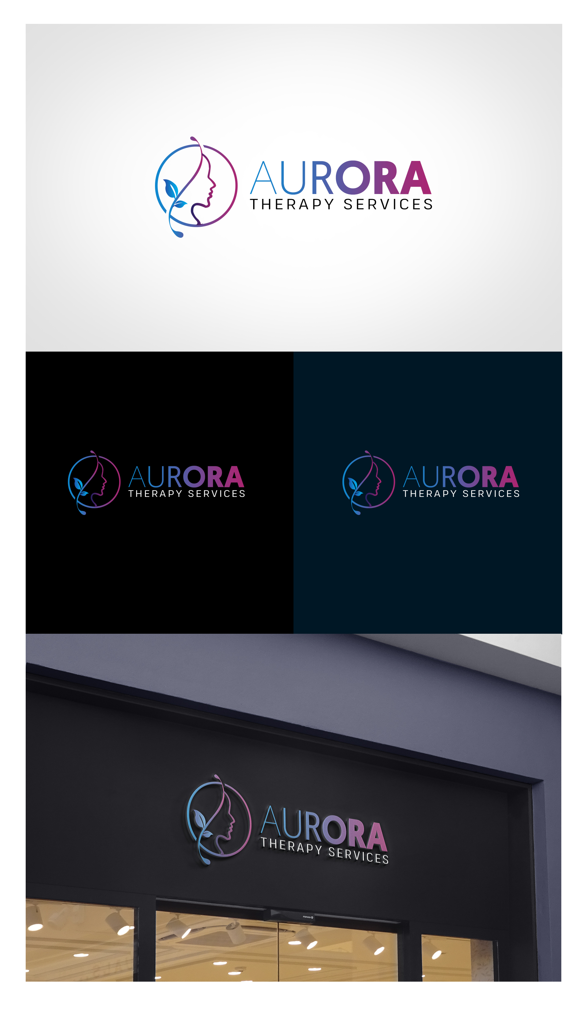 Logo Design by InduPS for Aurora Therapy Services | Design #34756973