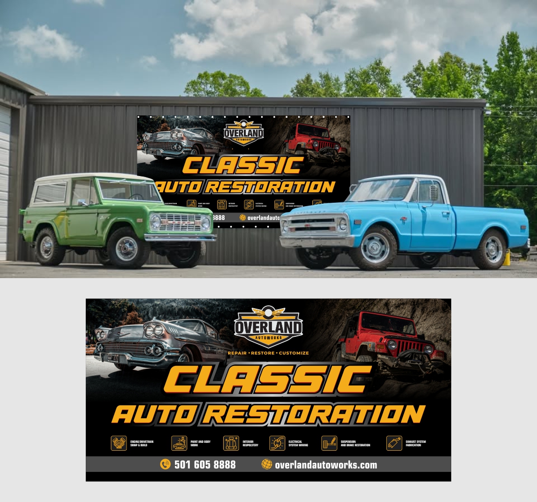 Graphic Design by ADI GANTENG for Overland Autoworks | Design #34725196