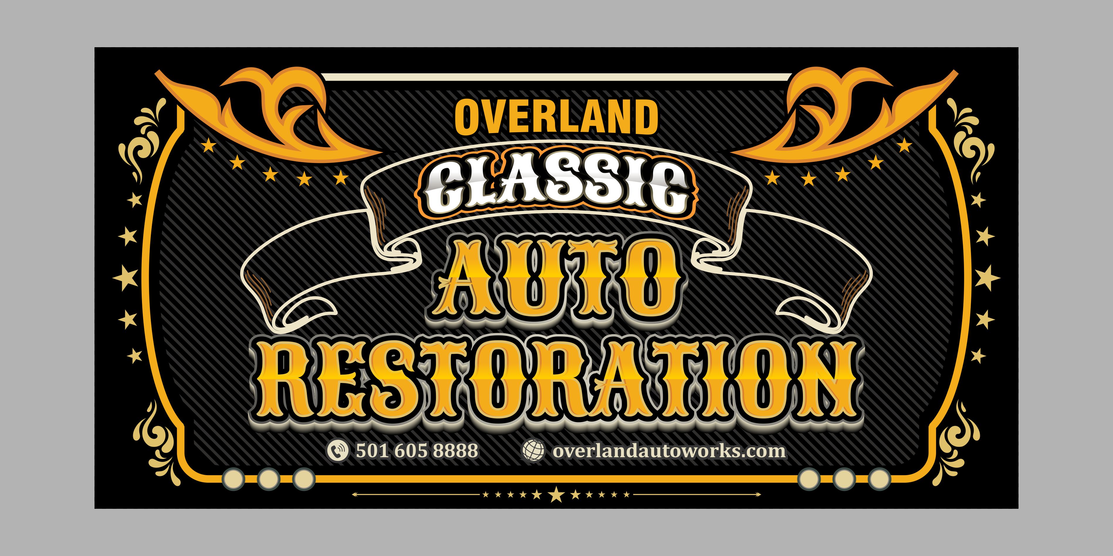 Grafik-Design von ADI GANTENG für Overland Autoworks | Design #34752894