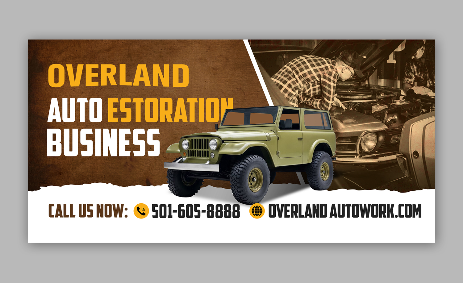 Diseño Gráfico por debdesign para Overland Autoworks | Diseño #34738699