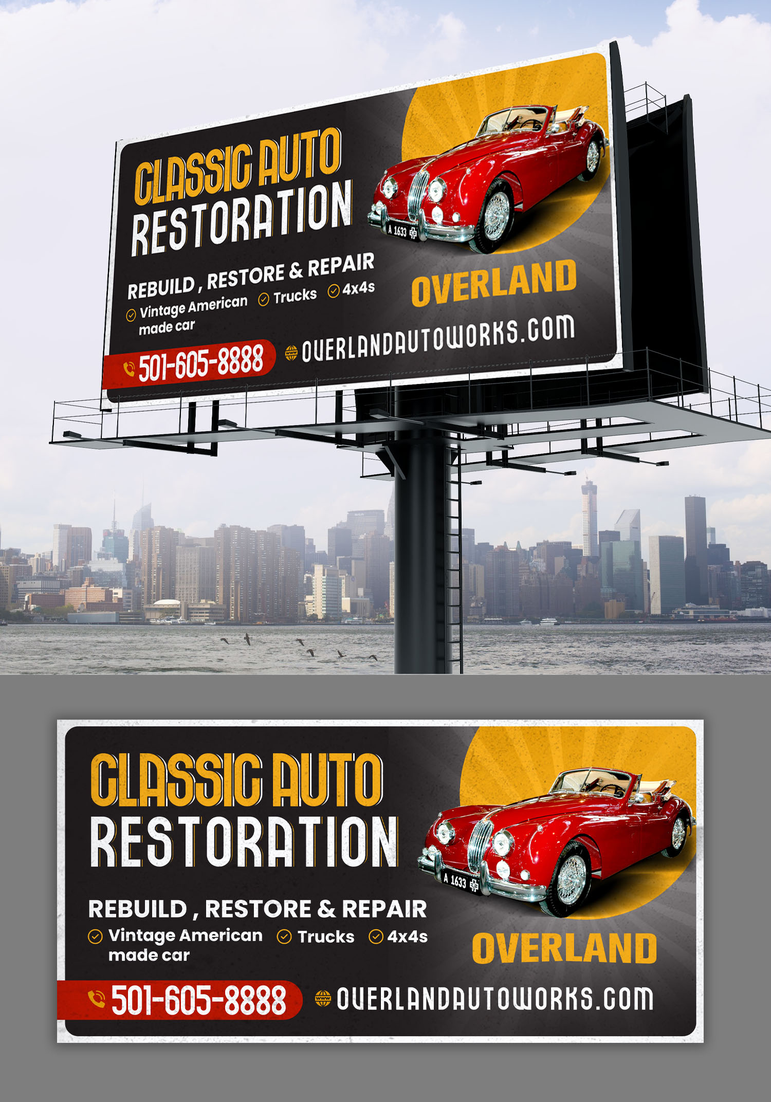 Graphic Design by debdesign for Overland Autoworks | Design #34866088