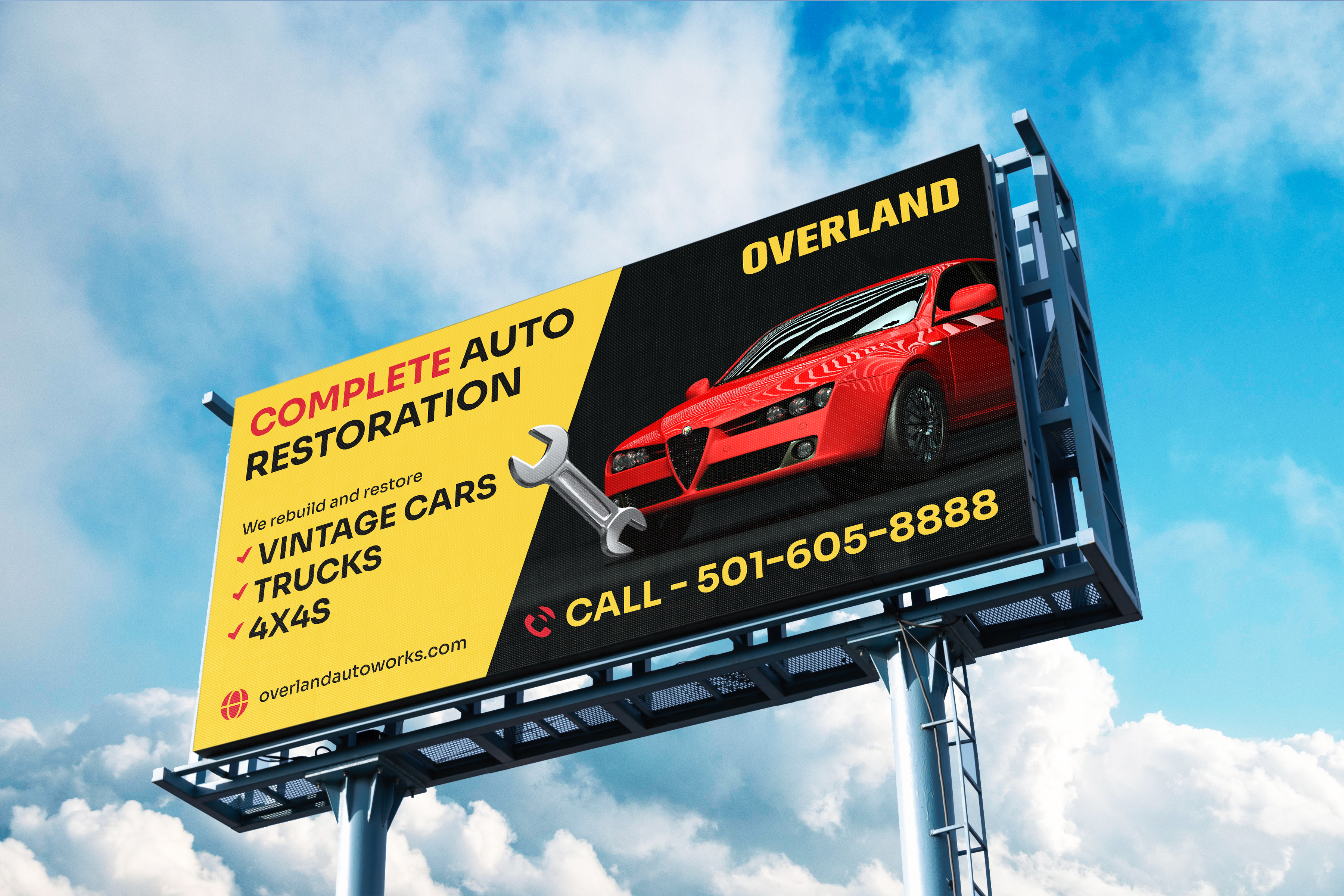 Graphic Design by saurov for Overland Autoworks | Design #34732183