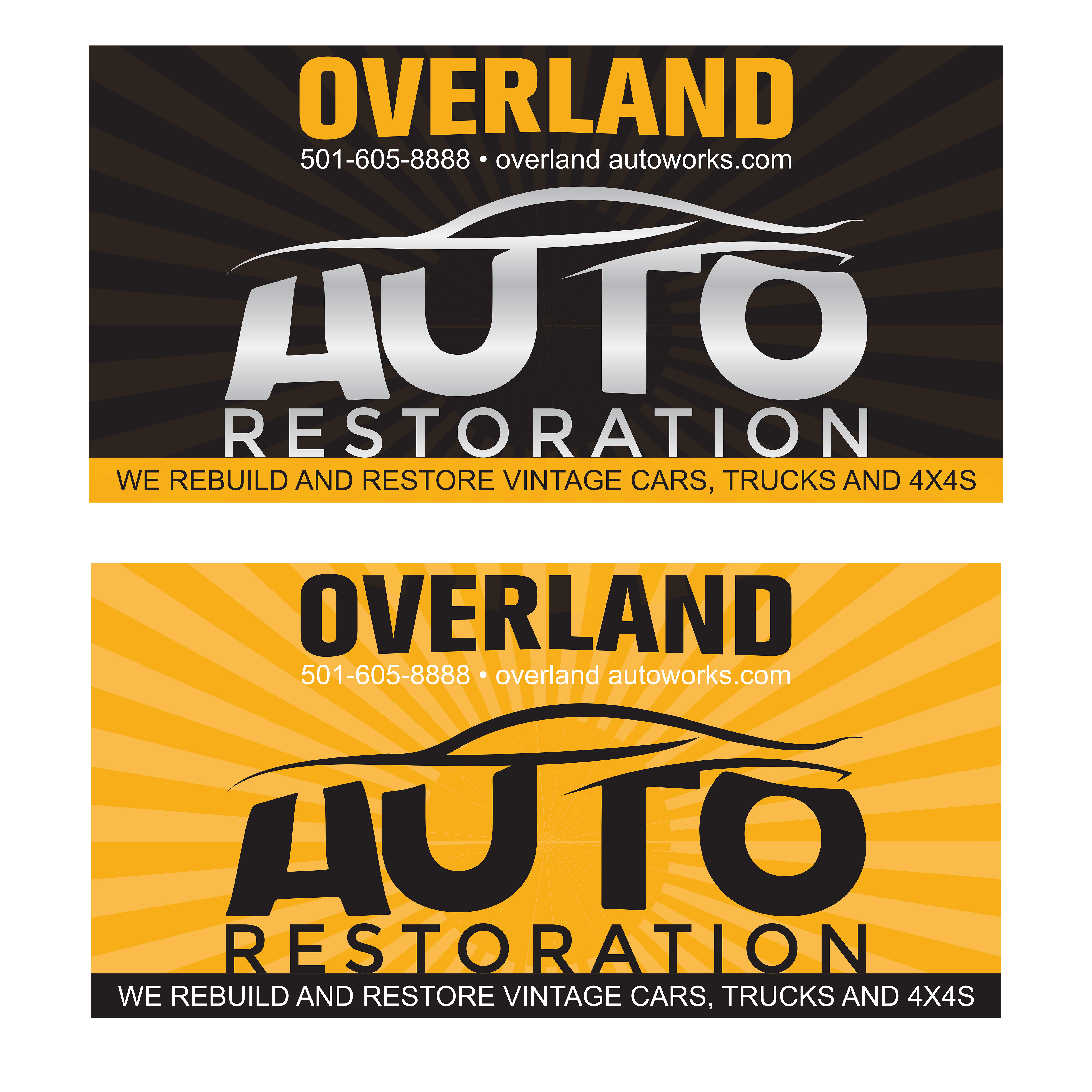 Grafik-Design von svkreatives für Overland Autoworks | Design #34752835