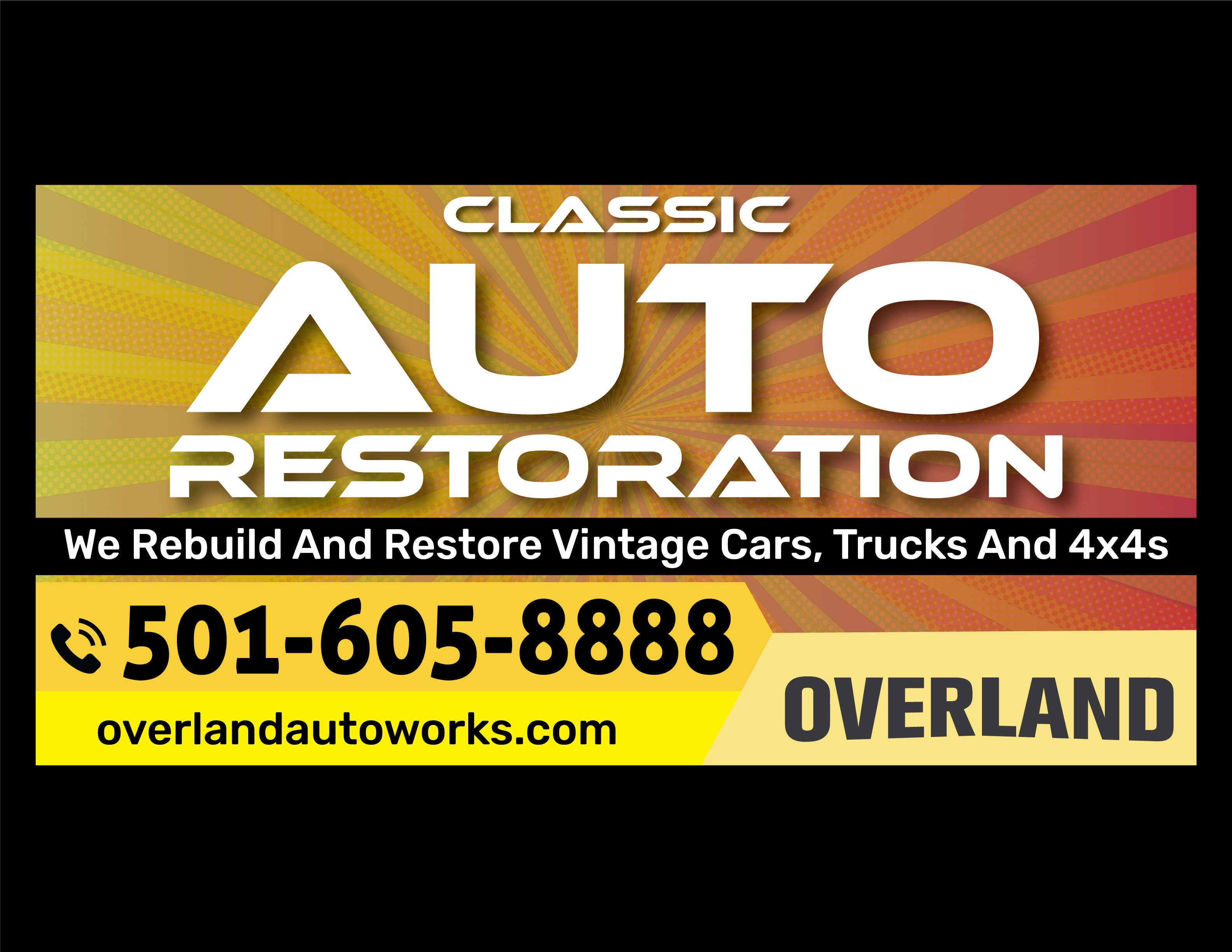 Graphic Design by I P Design for Overland Autoworks | Design #34734178