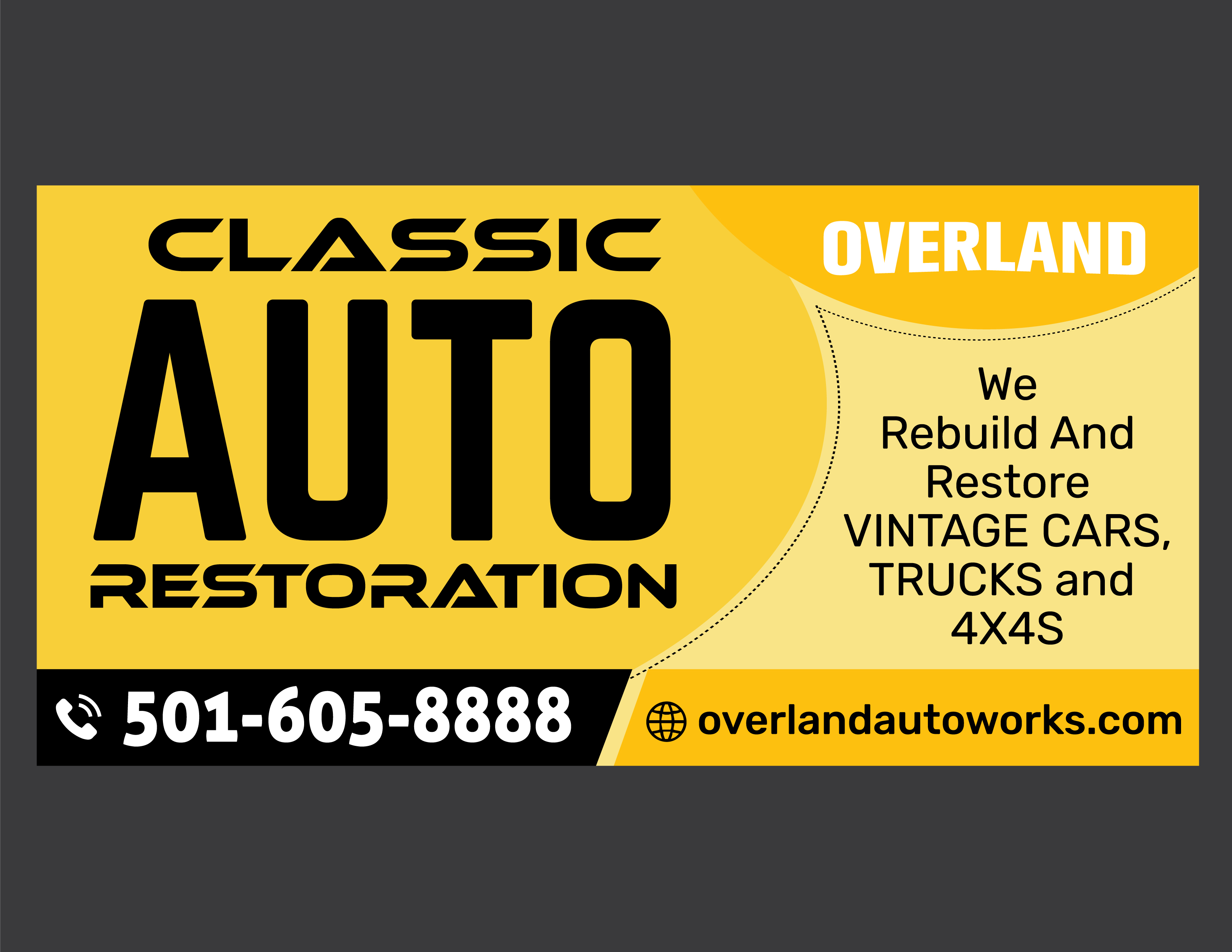 Graphic Design by I P Design for Overland Autoworks | Design #34740892