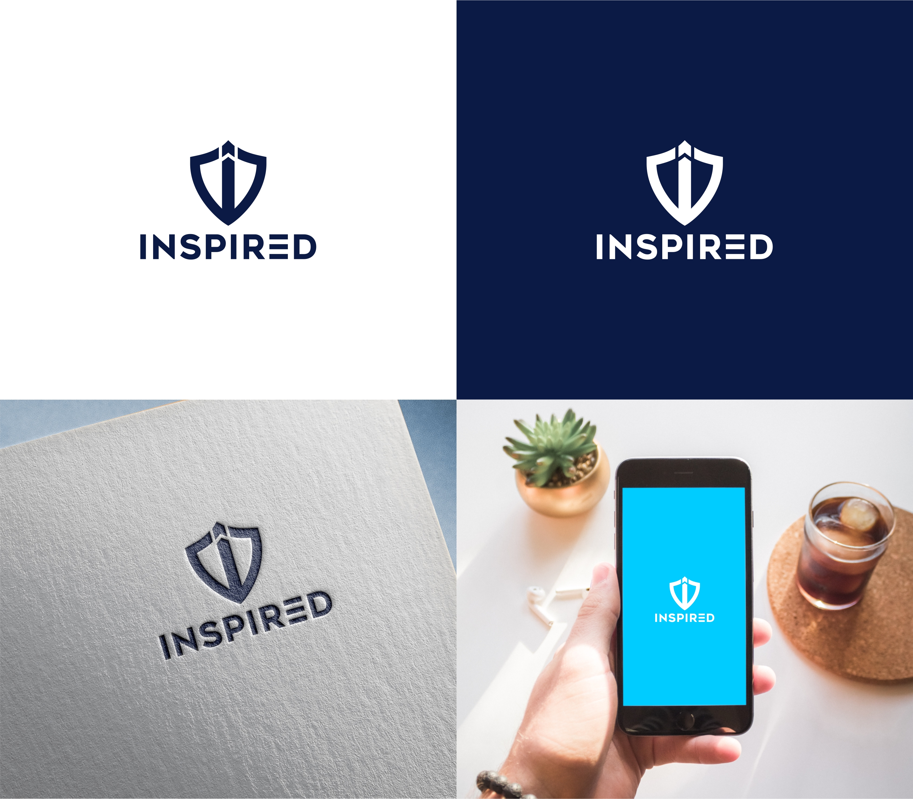 Logo Design by Joenet Jayawarna for Inspired App | Design #34731087