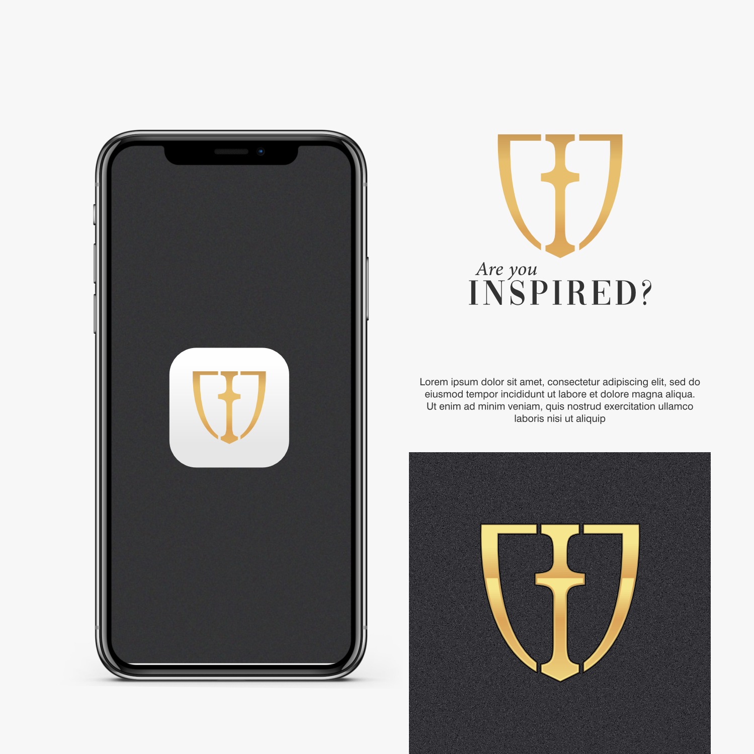 Diseño de Logo por ThiagoB para Inspired App | Diseño #34726300