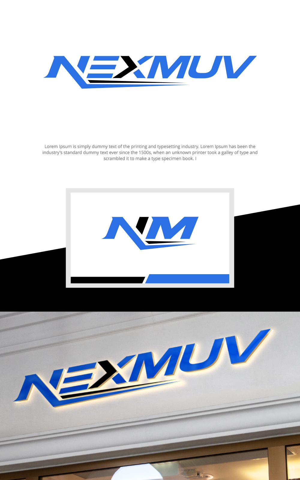 Logo Design by SigmaStudio for NexMuv | Design #34728450