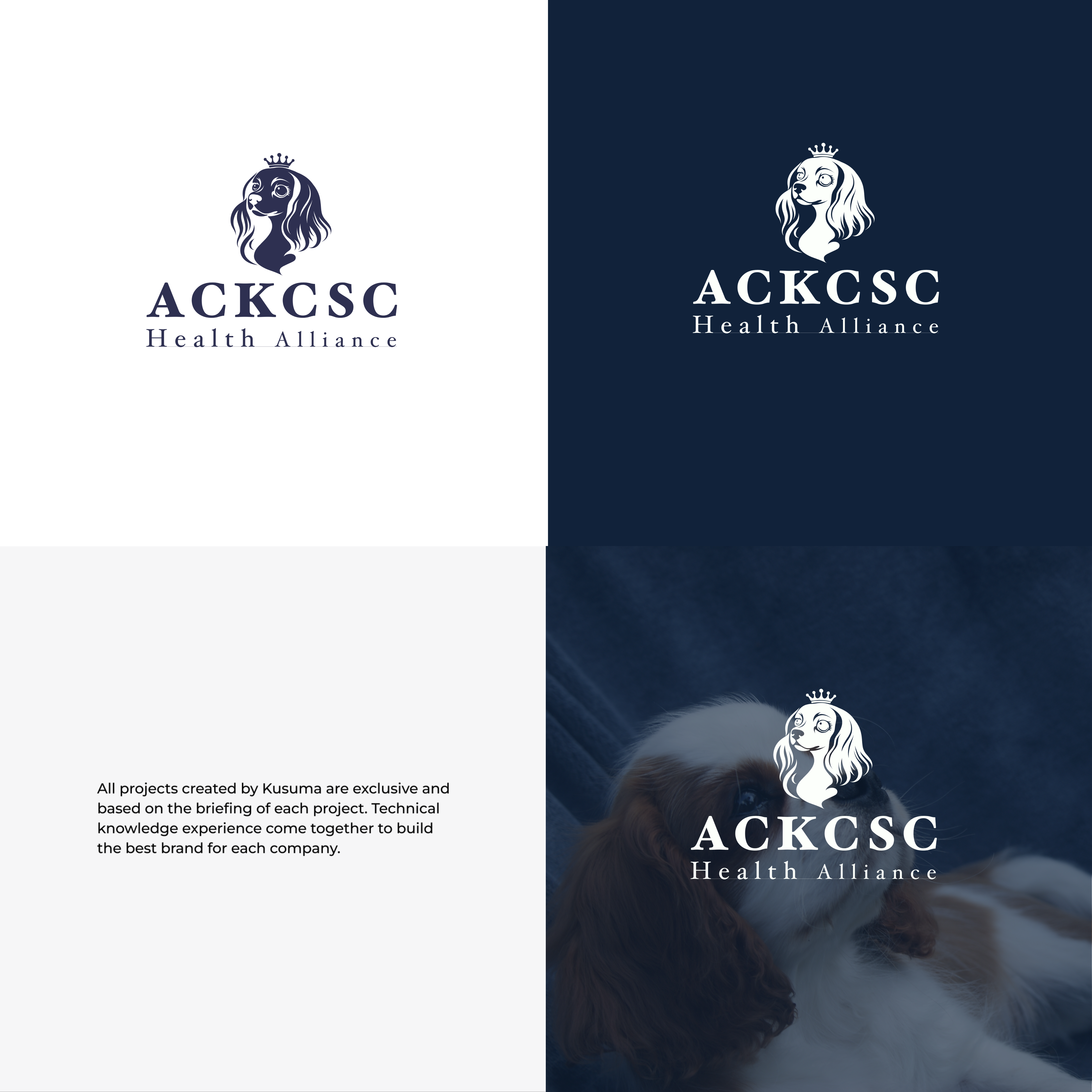 Vector Design by Kusuma Studio for American Cavalier King Charles Spaniel Club | Design #34737108