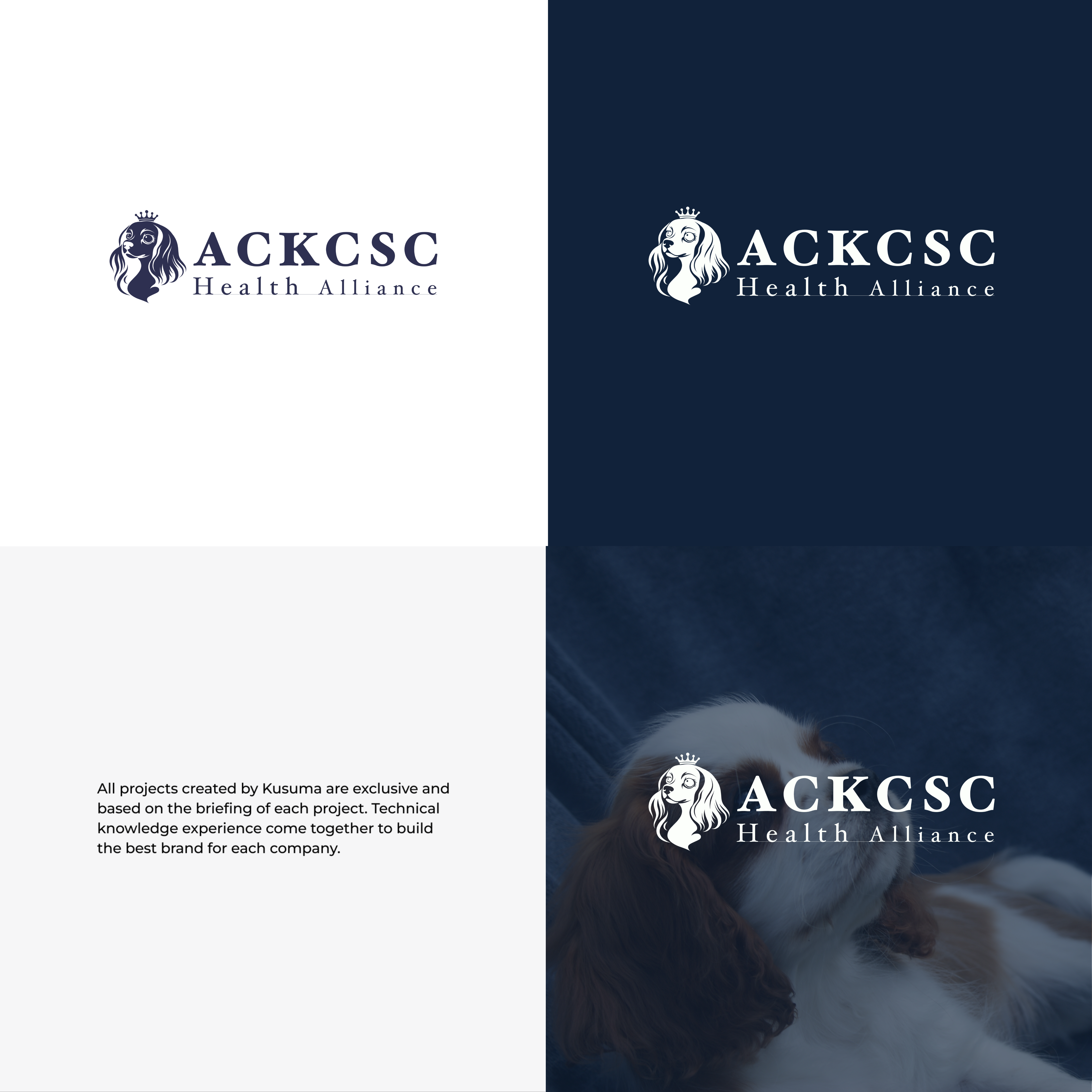 Vector Design by Kusuma Studio for American Cavalier King Charles Spaniel Club | Design #34737109