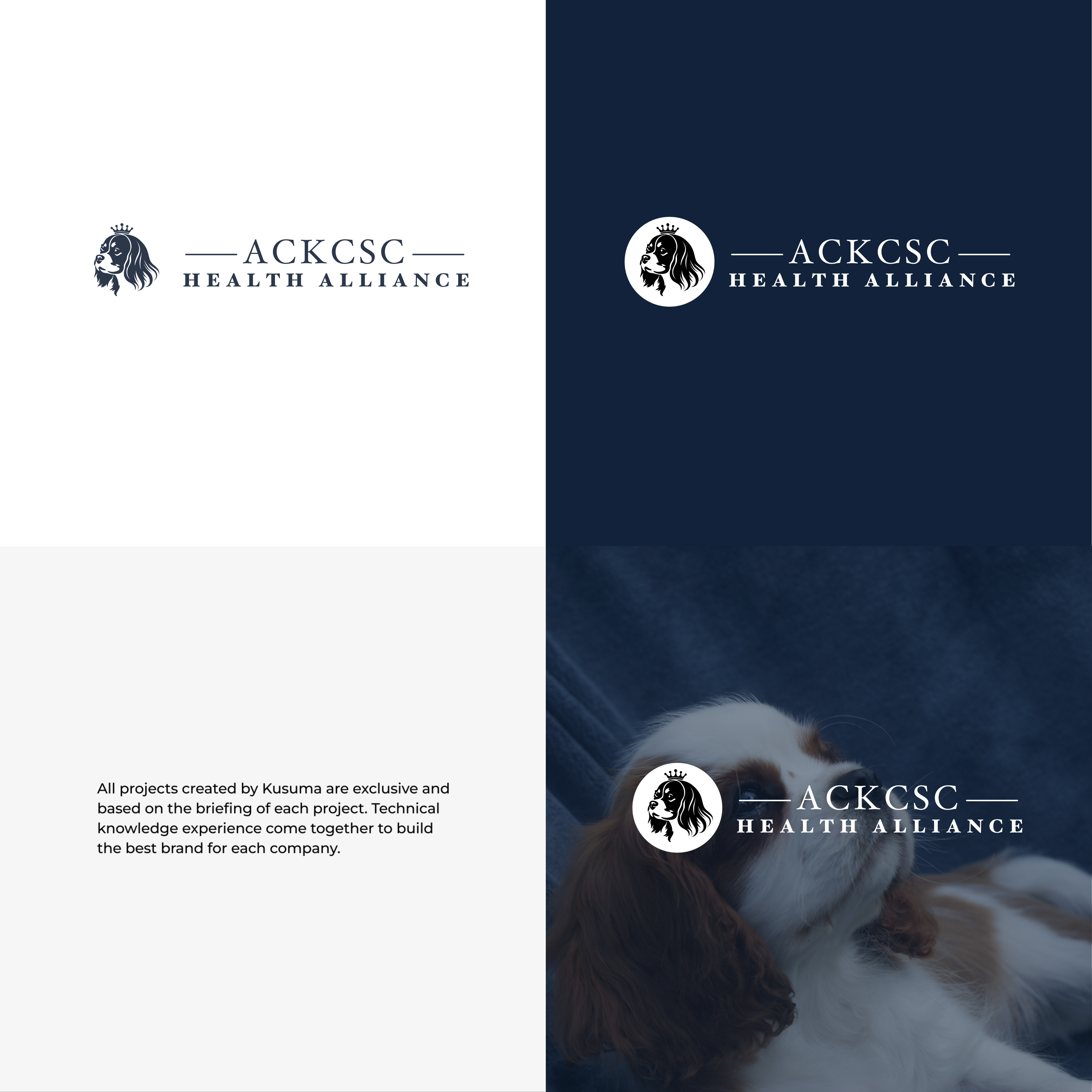 Vector Design by Kusuma Studio for American Cavalier King Charles Spaniel Club | Design #34759752