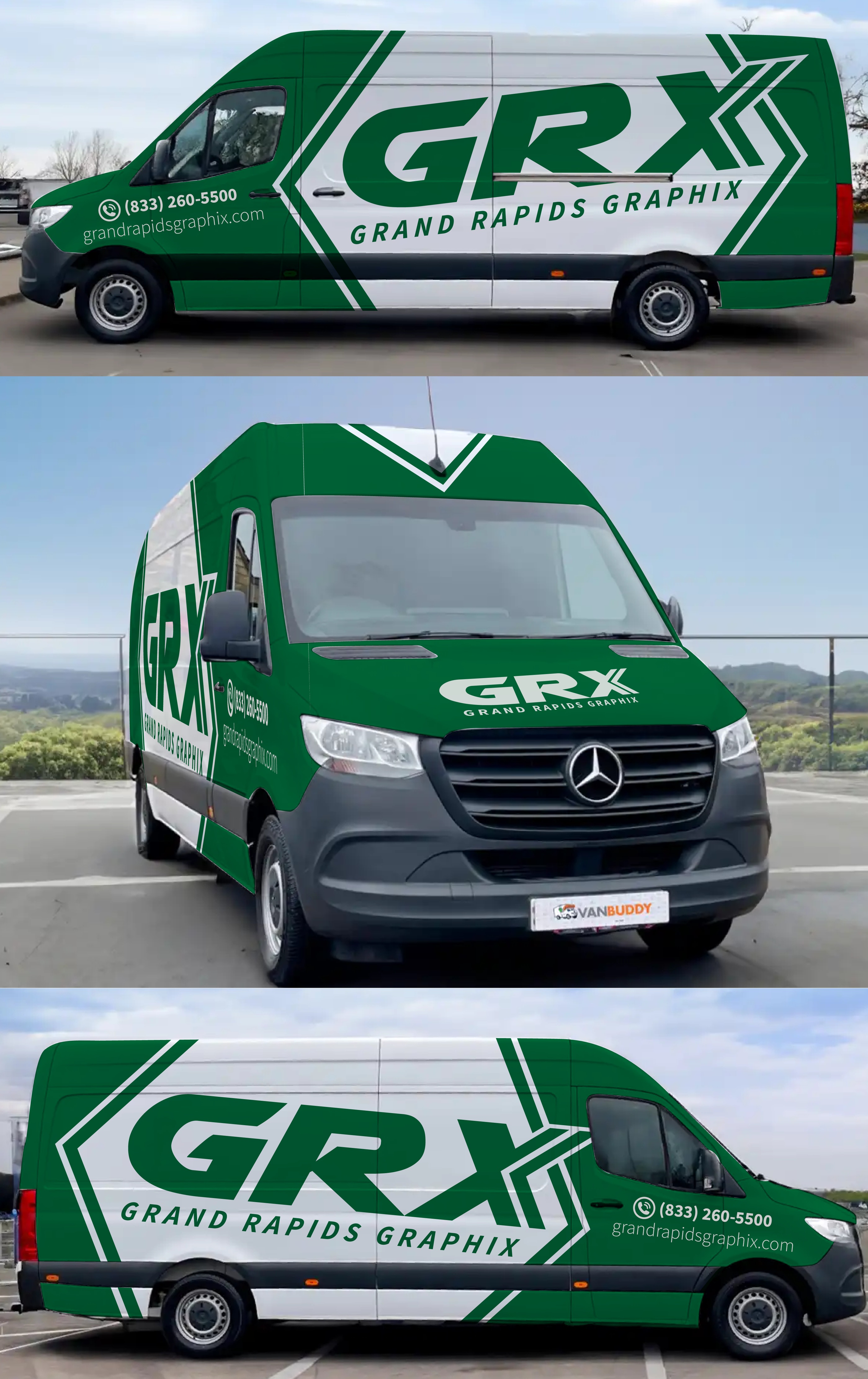 Diseño de Rotulación de Vehículo por Kira Graphics para GRX Group | Diseño #34750799