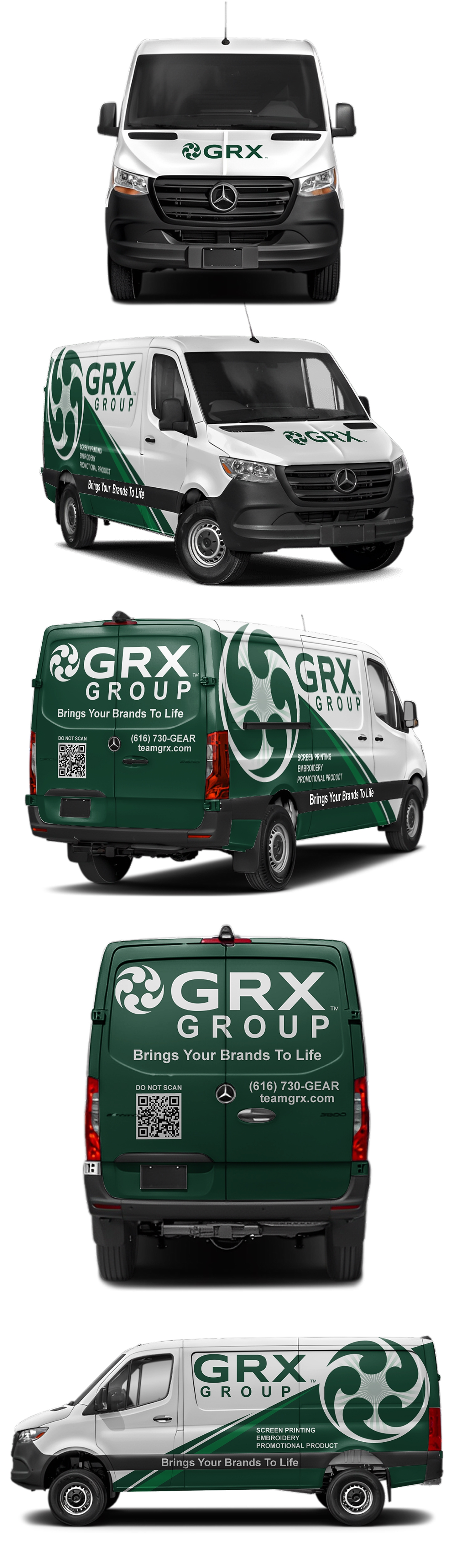 Diseño de Rotulación de Vehículo por AZ_Studio para GRX Group | Diseño #34735188