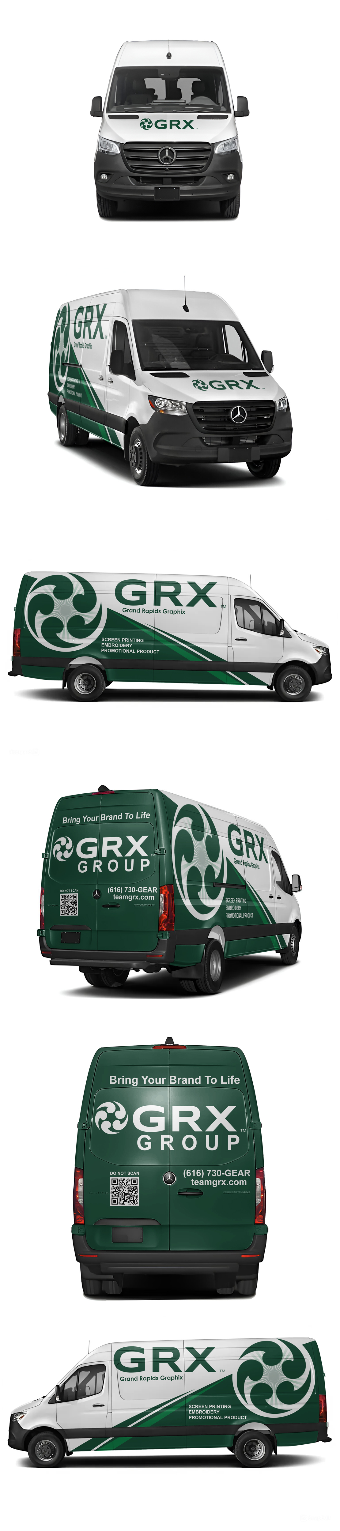 Diseño de Rotulación de Vehículo por AZ_Studio para GRX Group | Diseño #34815923