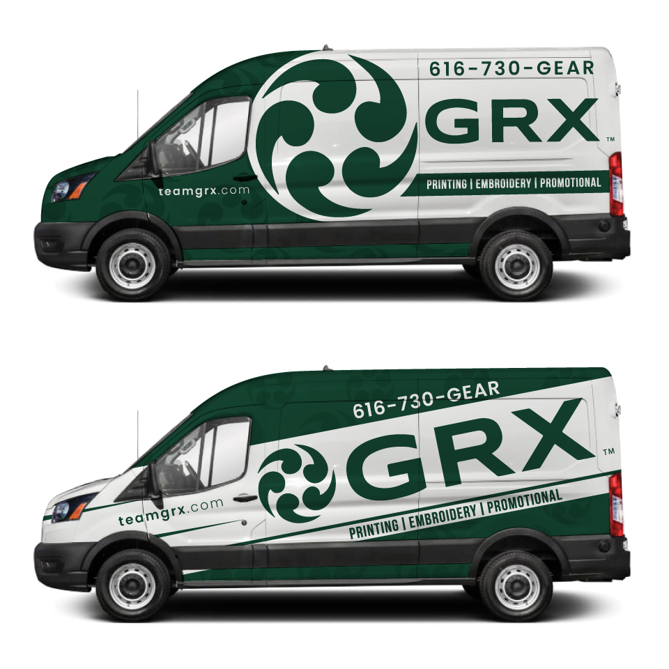 Car Wrap-Design von Yoga Tri für GRX Group | Design #34726984