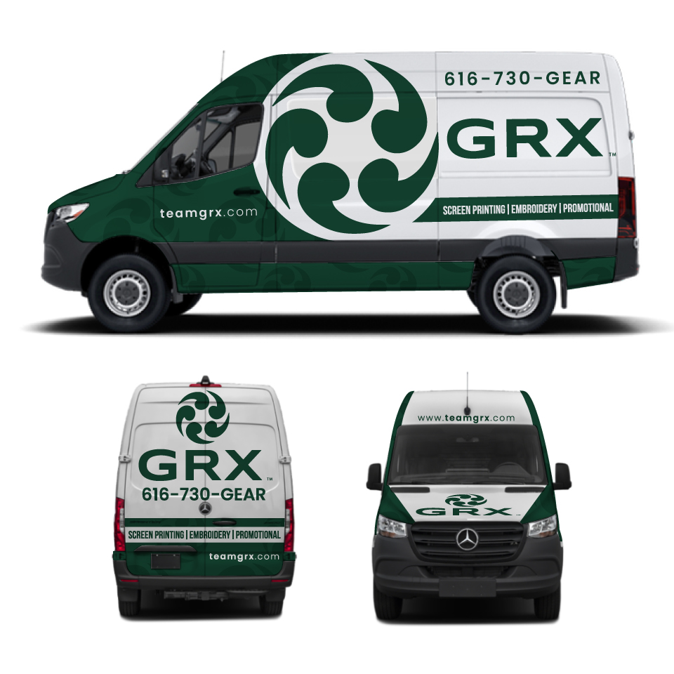 Diseño de Rotulación de Vehículo por Yoga Tri para GRX Group | Diseño #34734822