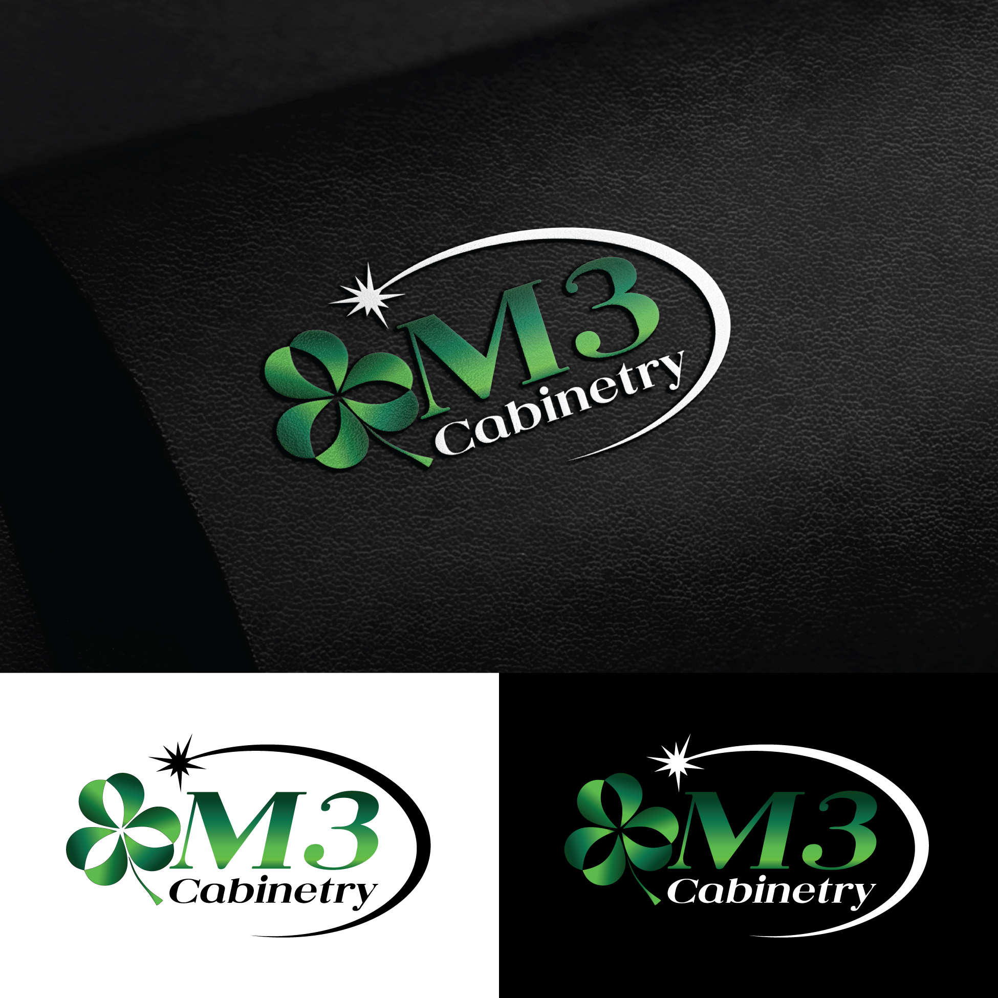 Logo Design by StromDesignHub for M3 Cabinetry | Design #34733145