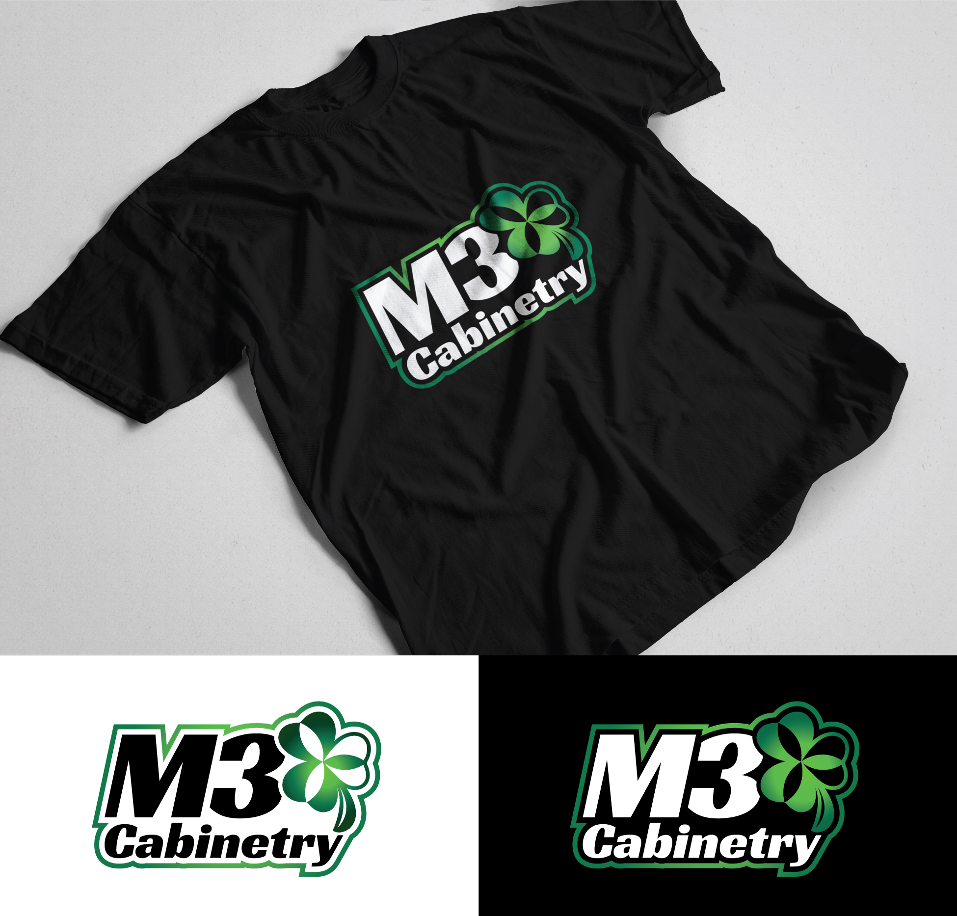 Logo Design by StromDesignHub for M3 Cabinetry | Design #34733146