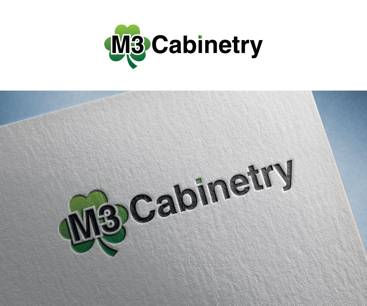 Logo Design by Luckey yaari for M3 Cabinetry | Design #34731635