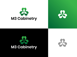 Logo Design by 439 Creations for M3 Cabinetry | Design: #34728642