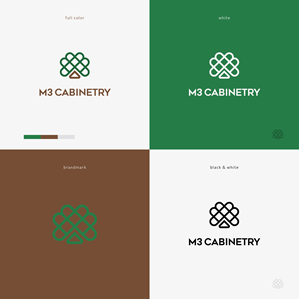 Logo Design by Lammy for M3 Cabinetry | Design: #34766956