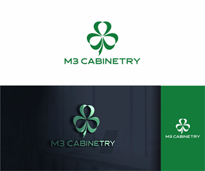 Logo Design by alkaline for M3 Cabinetry | Design: #34731738