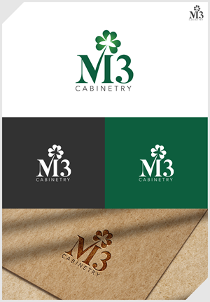Logo Design by IDesign1606 for M3 Cabinetry | Design: #34736026