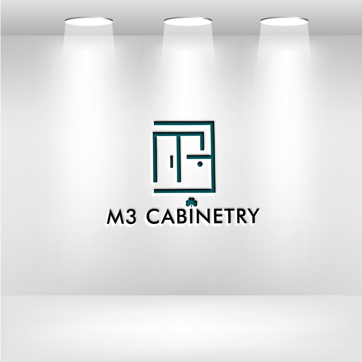 Logo Design by Graphixpointt for M3 Cabinetry | Design #34727542