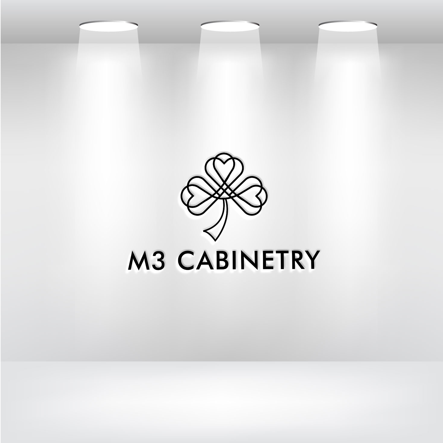 Logo Design by Graphixpointt for M3 Cabinetry | Design #34727615