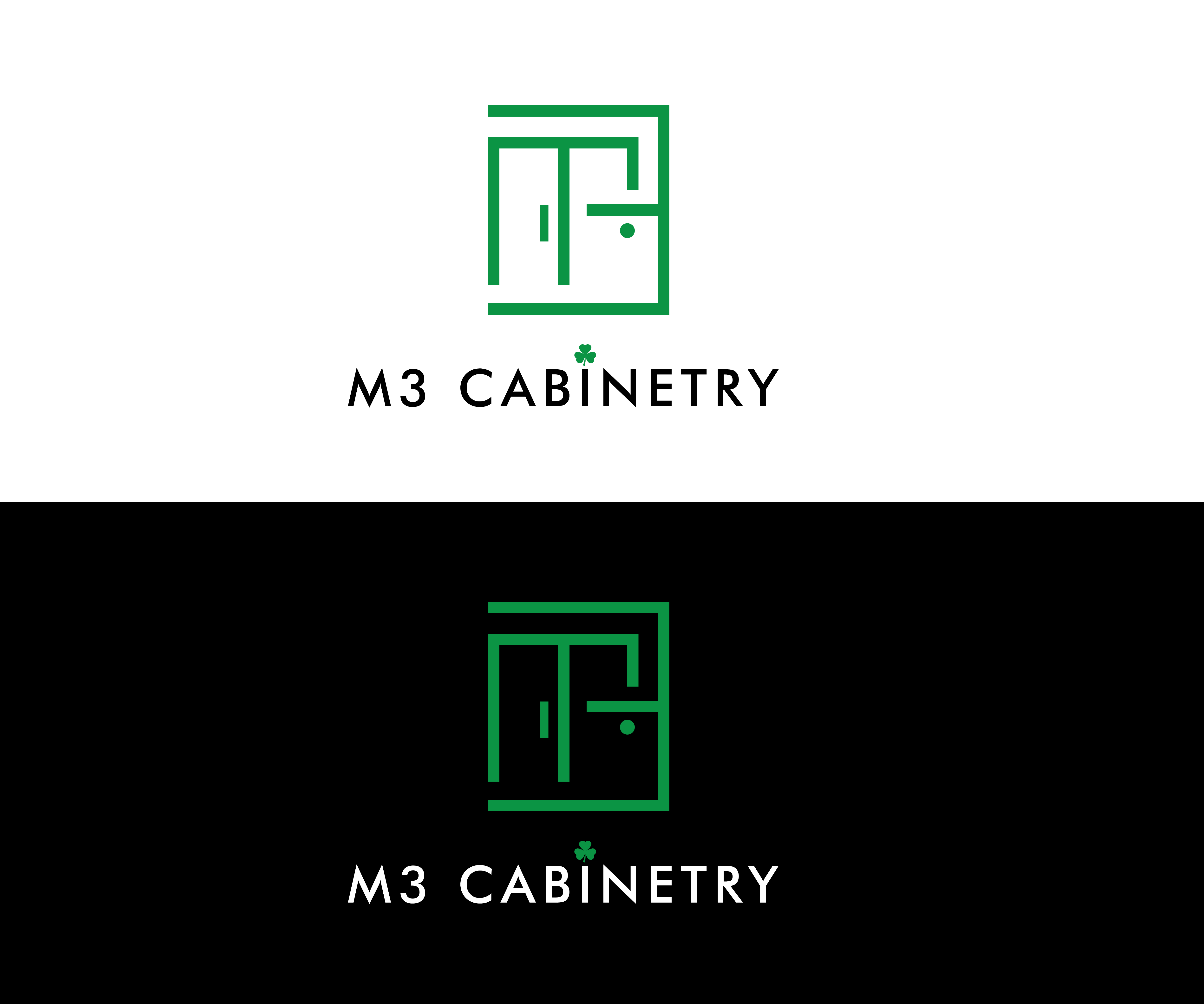 Logo Design by Graphixpointt for M3 Cabinetry | Design #34734908