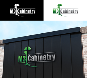 Logo Design by RA-bica for M3 Cabinetry | Design: #34730963