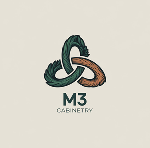 Logo Design by KING JM for M3 Cabinetry | Design: #34731937