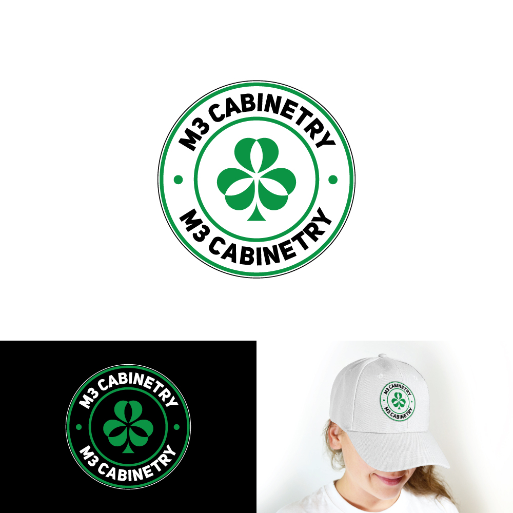 Logo Design by Sanat Kumar De for M3 Cabinetry | Design #34733968