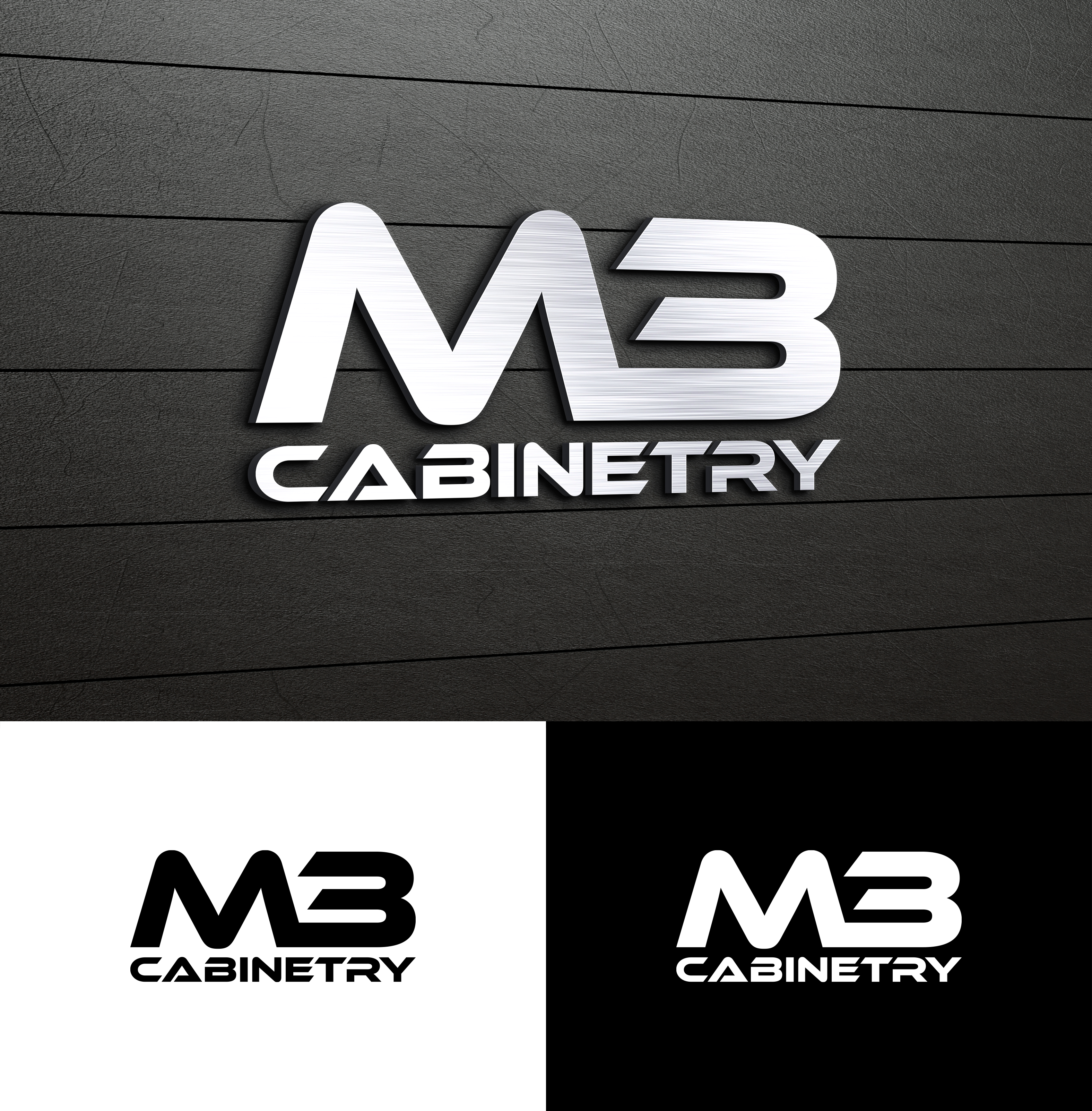 Logo Design by loveqis for M3 Cabinetry | Design #34729020