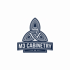 Logo Design by Shariqology for M3 Cabinetry | Design: #34728906