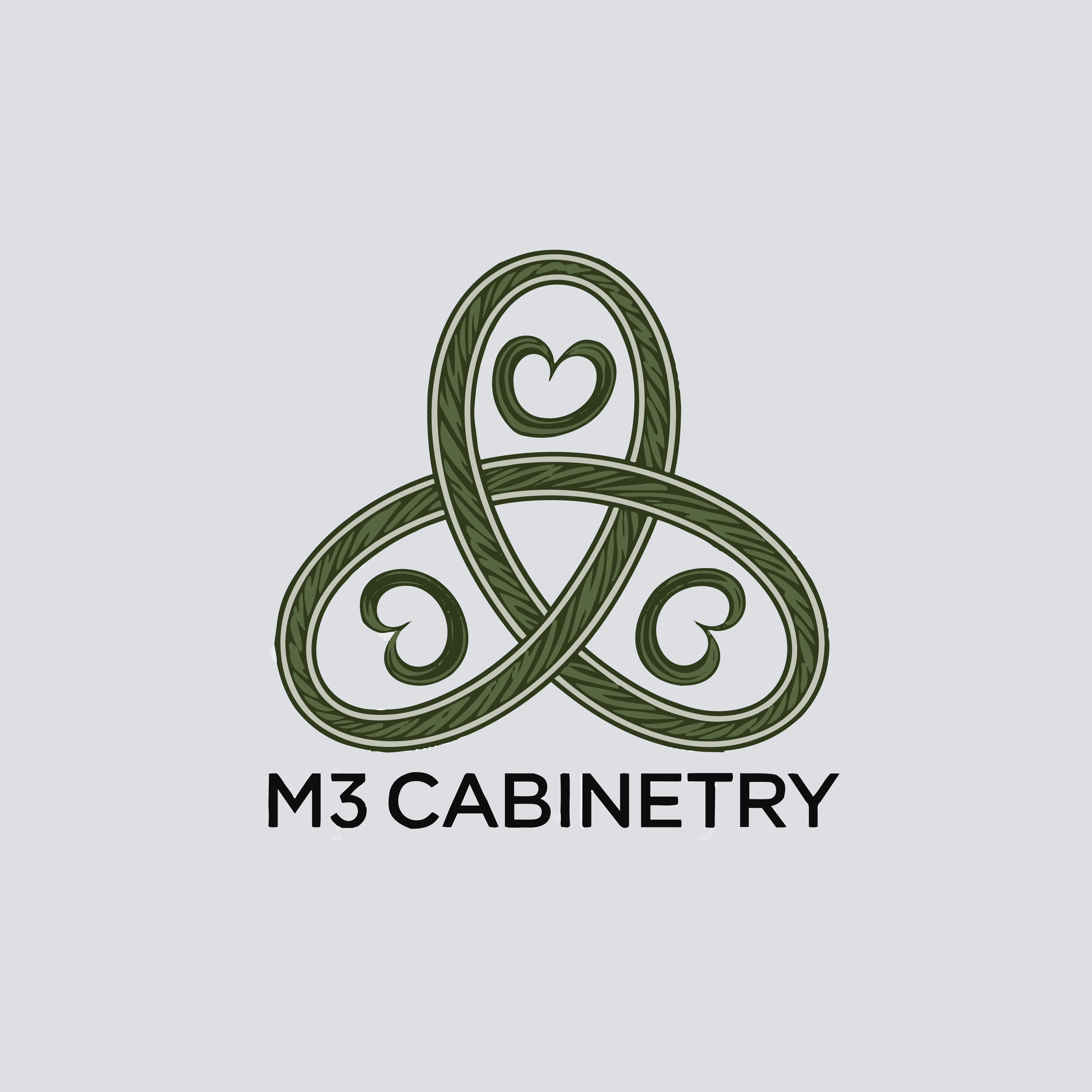 Logo Design by Shariqology for M3 Cabinetry | Design #34728972