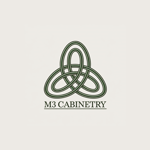 Logo Design by Shariqology for M3 Cabinetry | Design: #34728975