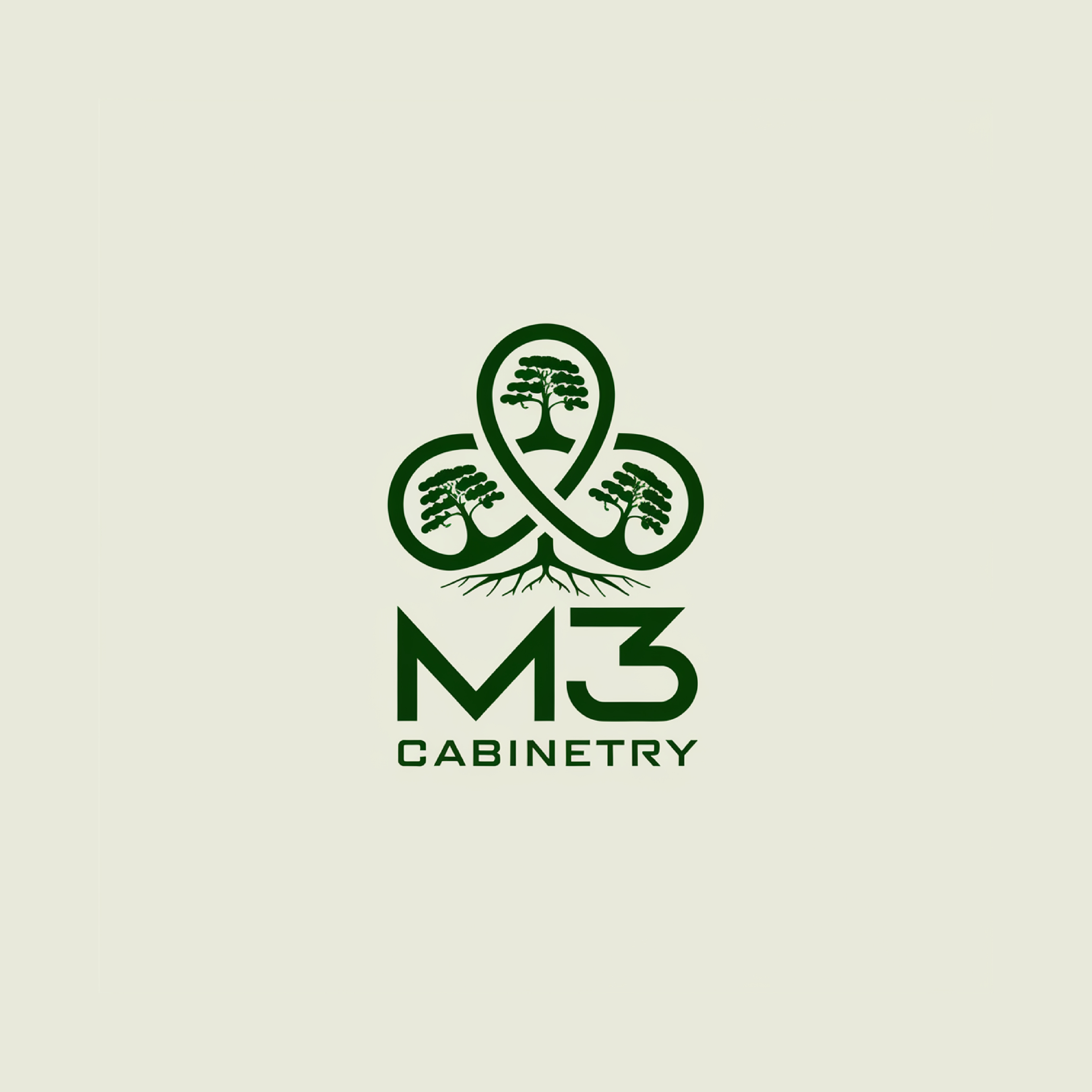Logo Design by Shariqology for M3 Cabinetry | Design #34728983