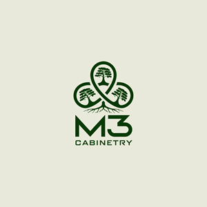 Logo Design by Shariqology for M3 Cabinetry | Design: #34728983