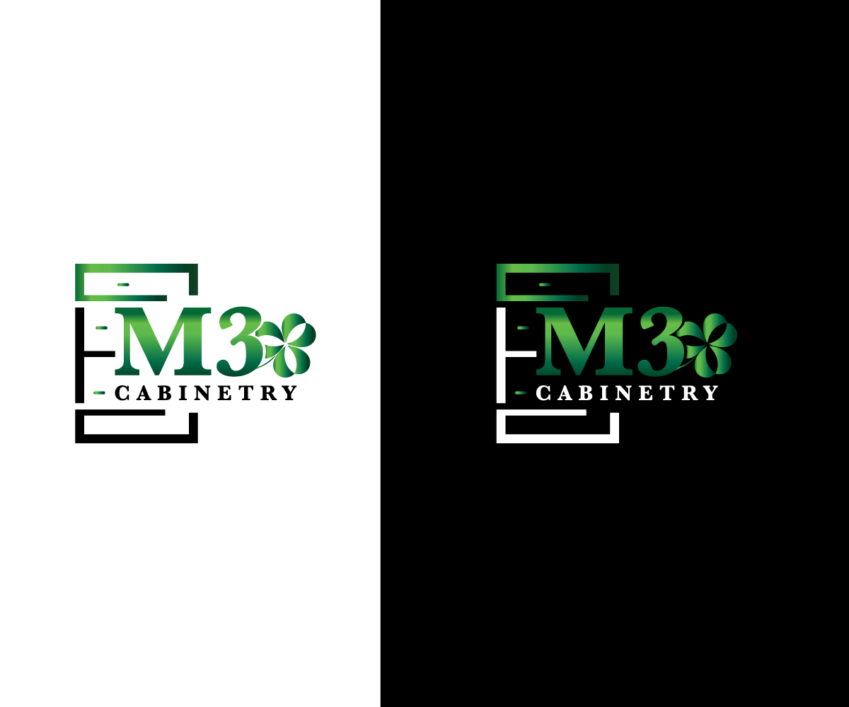 Logo Design by alexdarah for M3 Cabinetry | Design #34727669