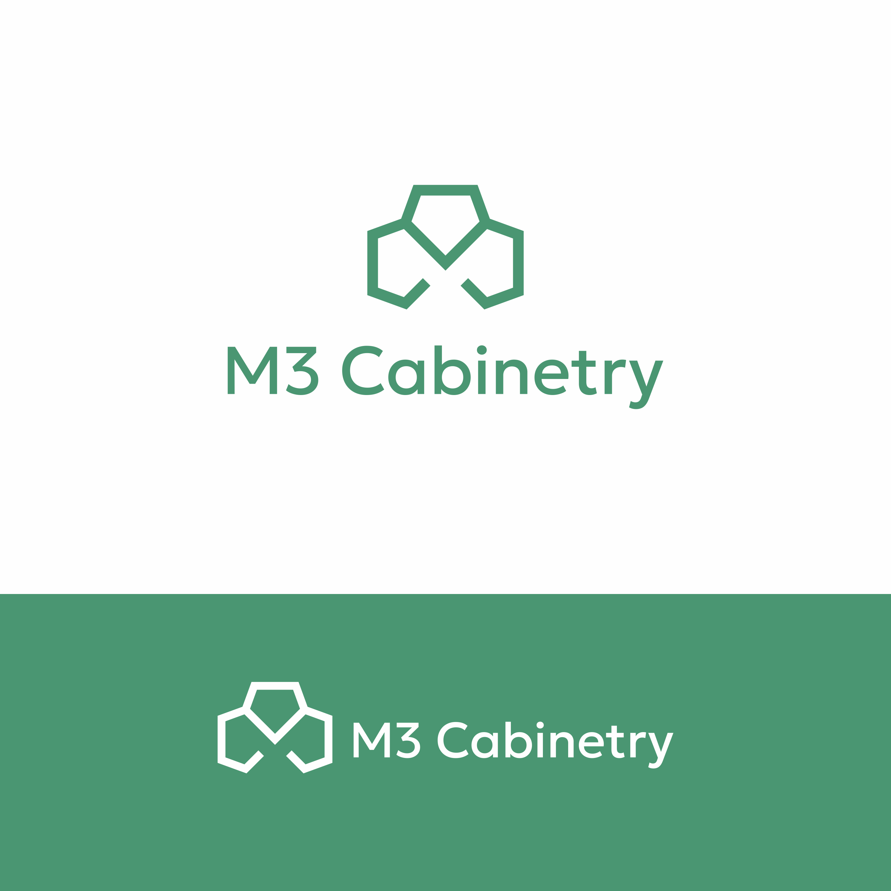 Logo Design by madrisaldi for M3 Cabinetry | Design #34729861