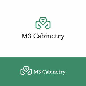 Logo Design by madrisaldi for M3 Cabinetry | Design: #34729918