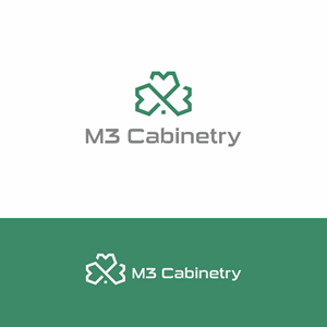 Logo Design by madrisaldi for M3 Cabinetry | Design: #34730029