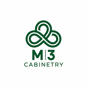 Logo Design by Creative Design@ for M3 Cabinetry | Design: #34742408