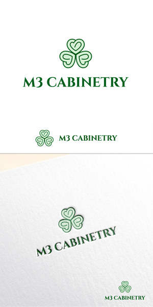 Logo Design by eLDRdsgn for M3 Cabinetry | Design: #34764982