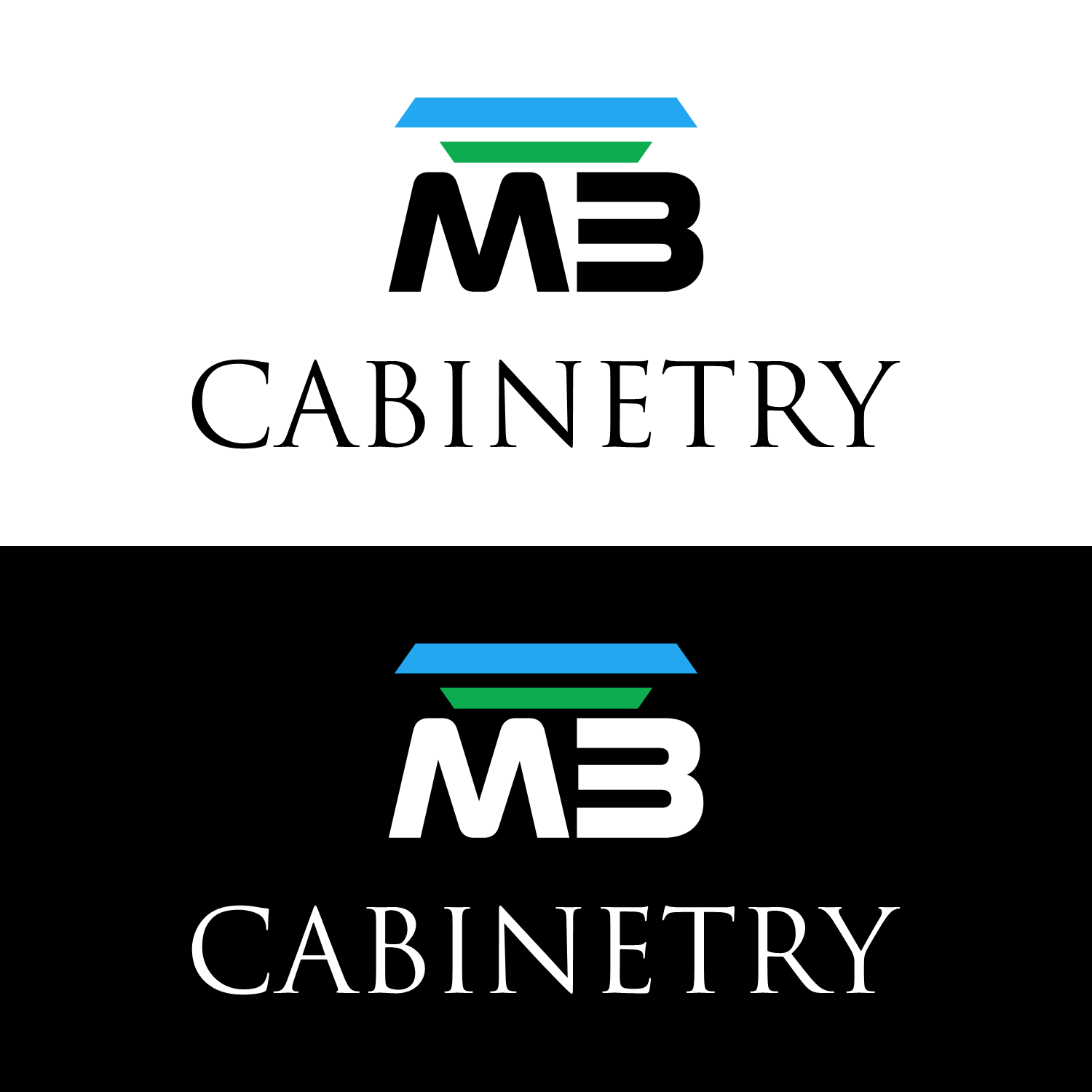 Logo Design by pusing for M3 Cabinetry | Design #34729571