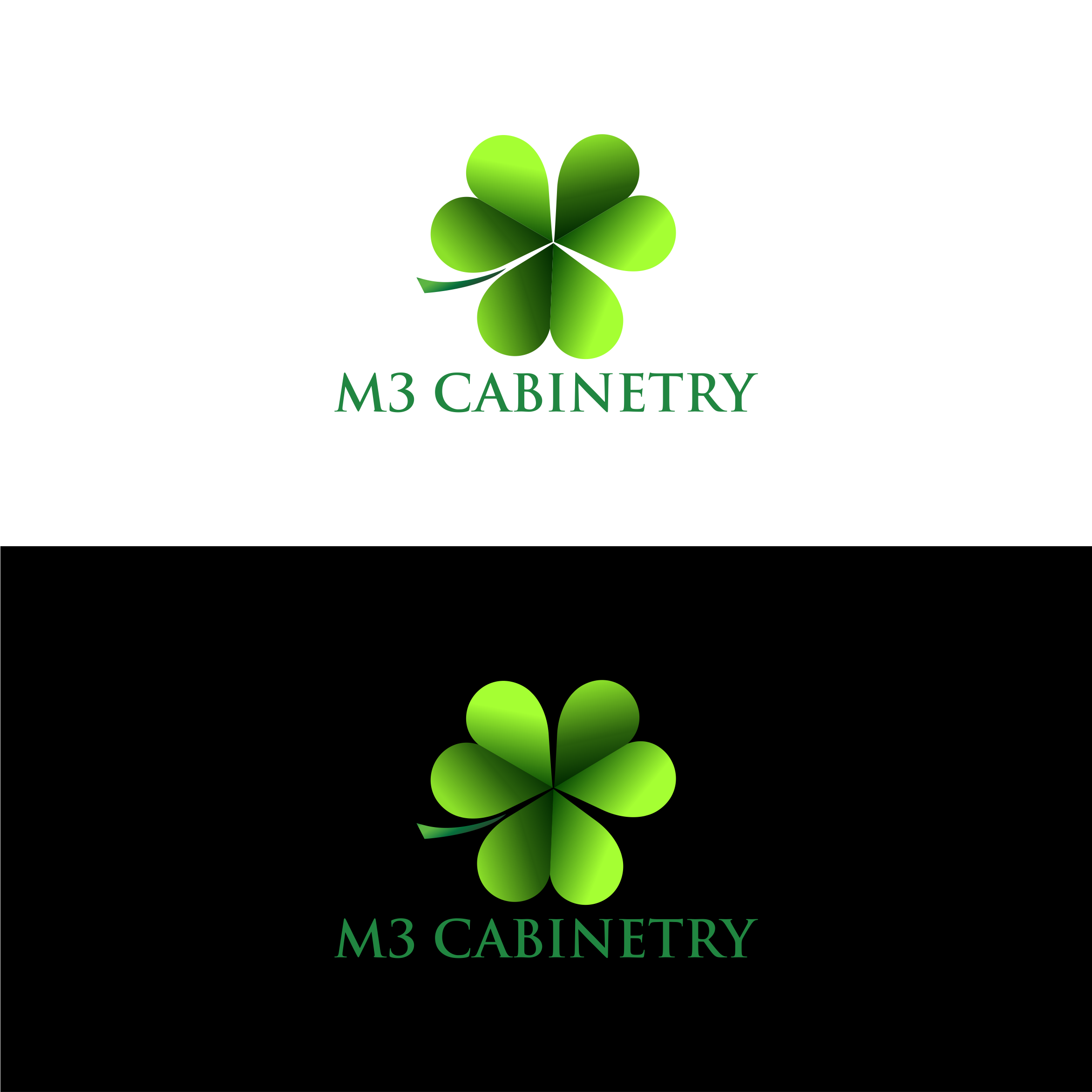 Logo Design by healer1617 for M3 Cabinetry | Design #34727422